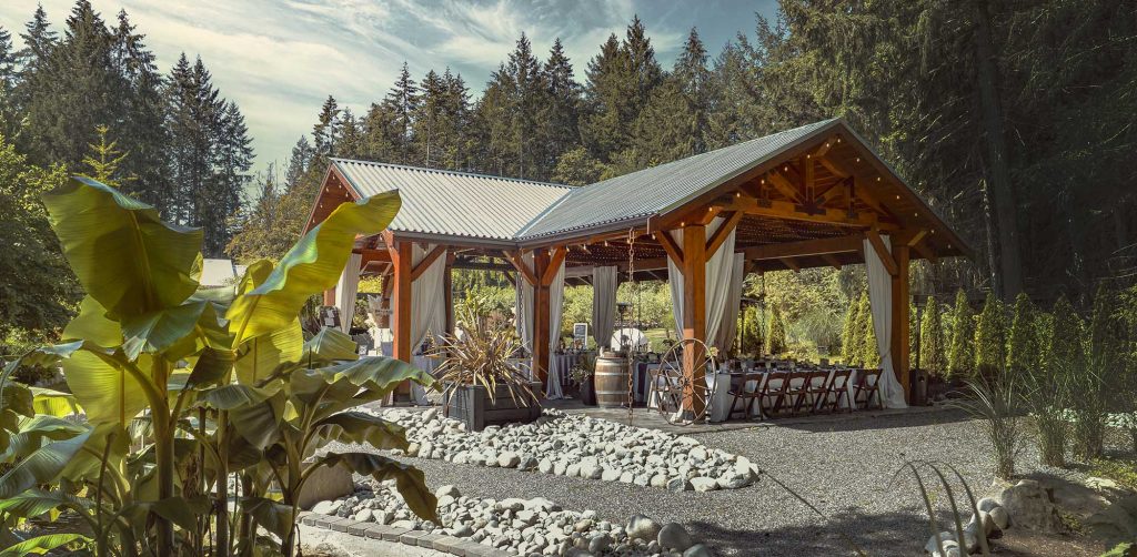 Vancouver Island Rustic Outdoor Wedding Venue Noisy Acres Garden Estates Nanaimo